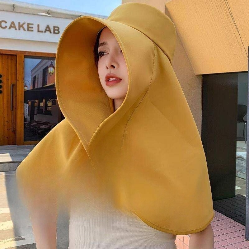 자외선 완전차단 모자 시원하고 통풍 잘 되는 쿨링 원단 넓은 와이드챙 안면 목까지 가리는 - 상세 이미지 3