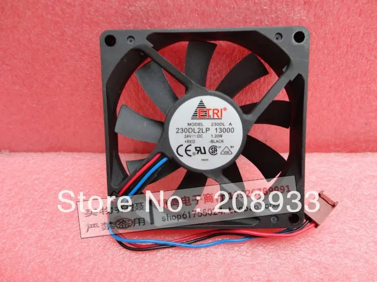 ETRI 230DL A 230DL2LP 13000 8CM 8015 24V 1.20W 인버터 팬