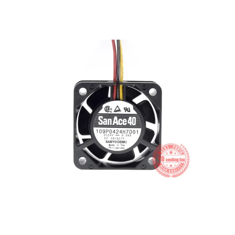 JFG 산요 덴키 산 에이스 109P0424H7D01 4015 24V 0.08A FANUC 냉각팬