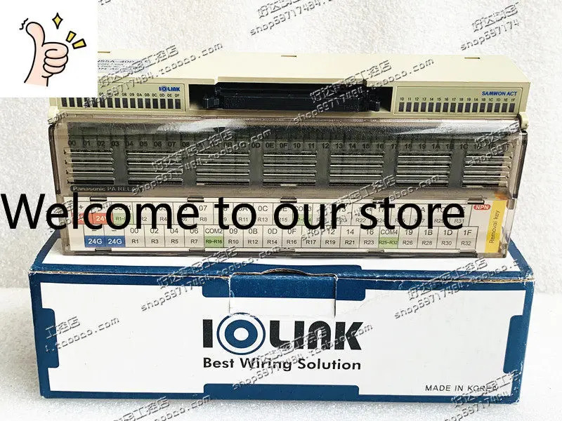 오리지널 테르나리 IOLINK 릴레이 모듈 R32C-NS5A-40P R32C-YNT R16C-NS5
