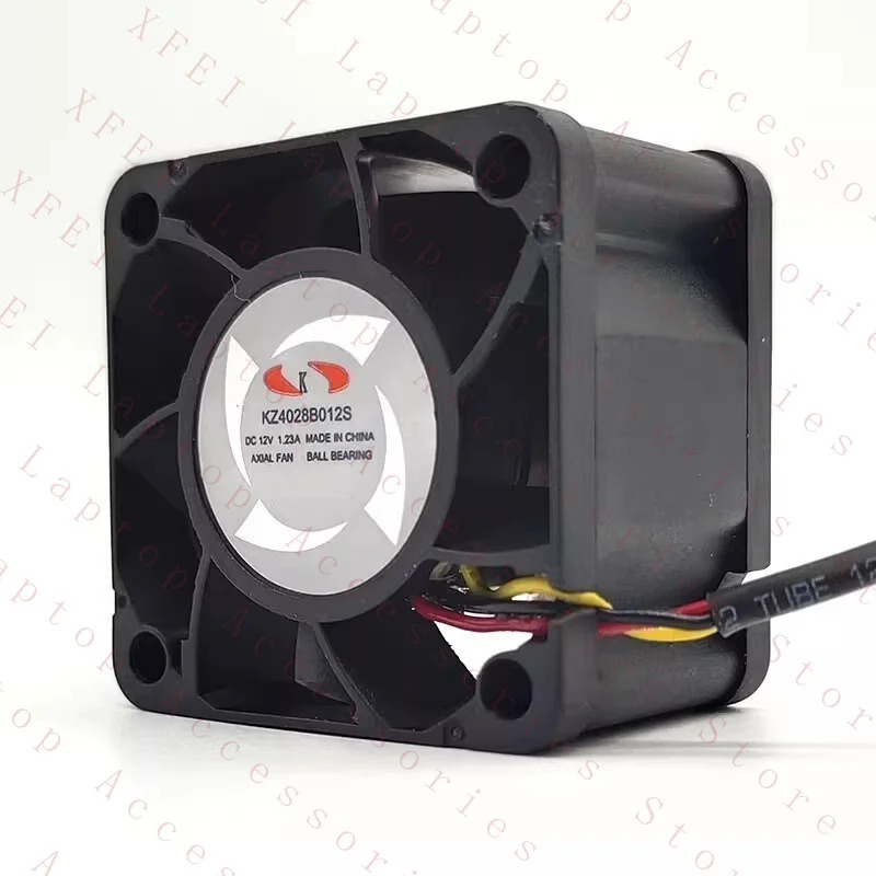 K KZ4028B012S DC12v 1.23A 4CM 4028 3핀 전원 냉각팬