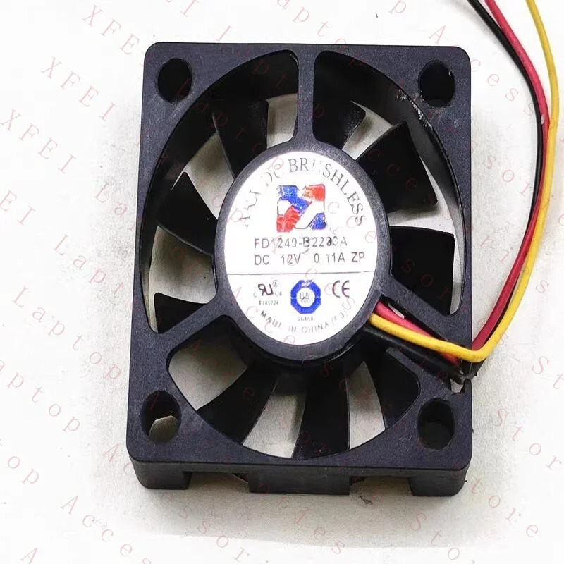 ARX FD1240-B2233A DC12V 0.11A 4CM 4010 3선 냉각팬
