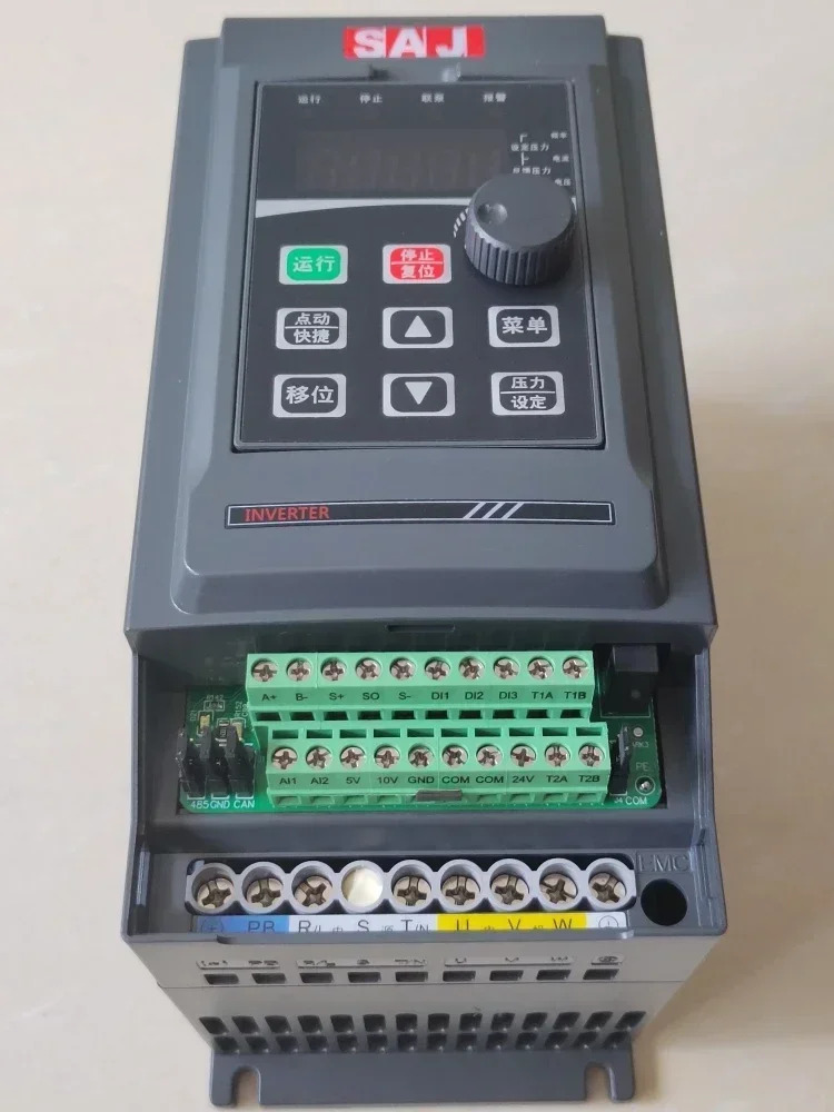 2025.4SAJ 트리플 크리스탈 인버터 PDG10-4T5R5B/7R5P 3 380V 워터 펌프 정압 급수 제어 2S1R5G