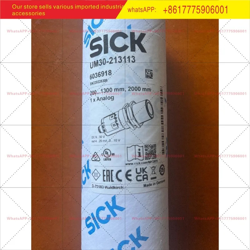 UM30-213113 6036918 오리지널 SICK 초음파 센서