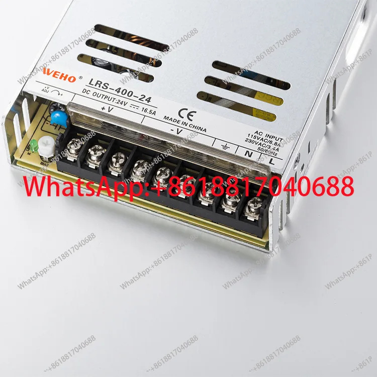 초박형 DC 전원공급장치 400W LRS-400-12/24/36/48 중앙 집중식 규제 출력 산업제어