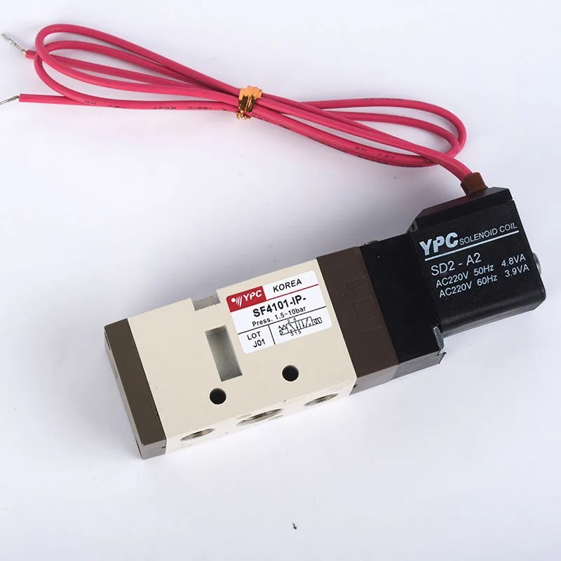YPC 솔레노이드 밸브 SF4101-IP-SD2-D4 코일 DC24V AC220V SD2-A2