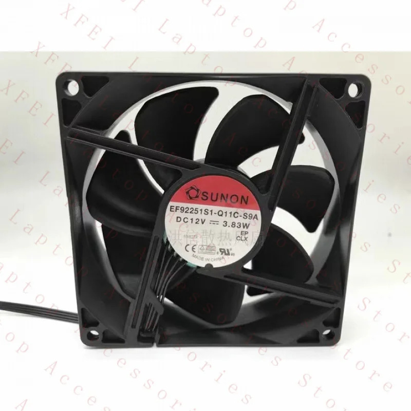 C SUNON 팬EF92251S1-Q11C-S9A DC12V 3.83W 9225 9cm 4선 냉각팬