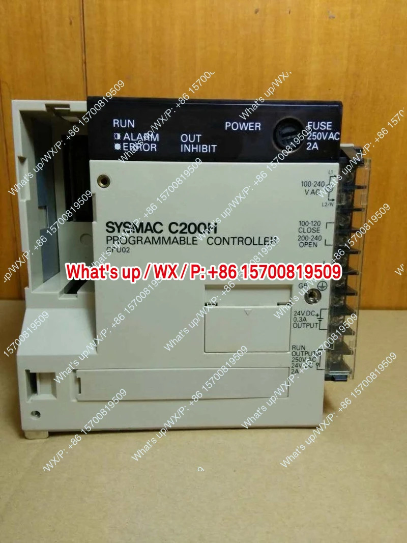 SYSMAC C200H-CPU02 프로그래머블 로직 컨트롤러PLCCPU 유닛은 C200H 시리즈 PLC핵심 모듈
