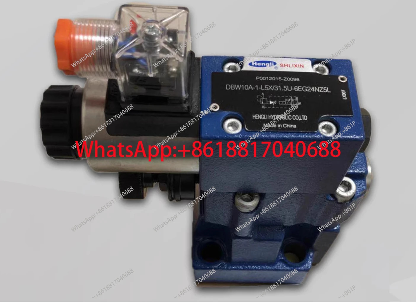 DBW10B-1-L5X/31.5-6 EG24NZ5L 솔레노이드 릴리프 밸브 DBW10A-2-5X