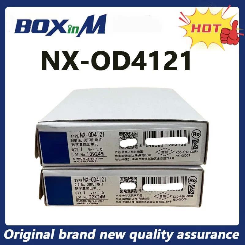 오리지널 NX-OD4121 PLC 모듈 디지털 출력 장치 NX 전체 시리즈