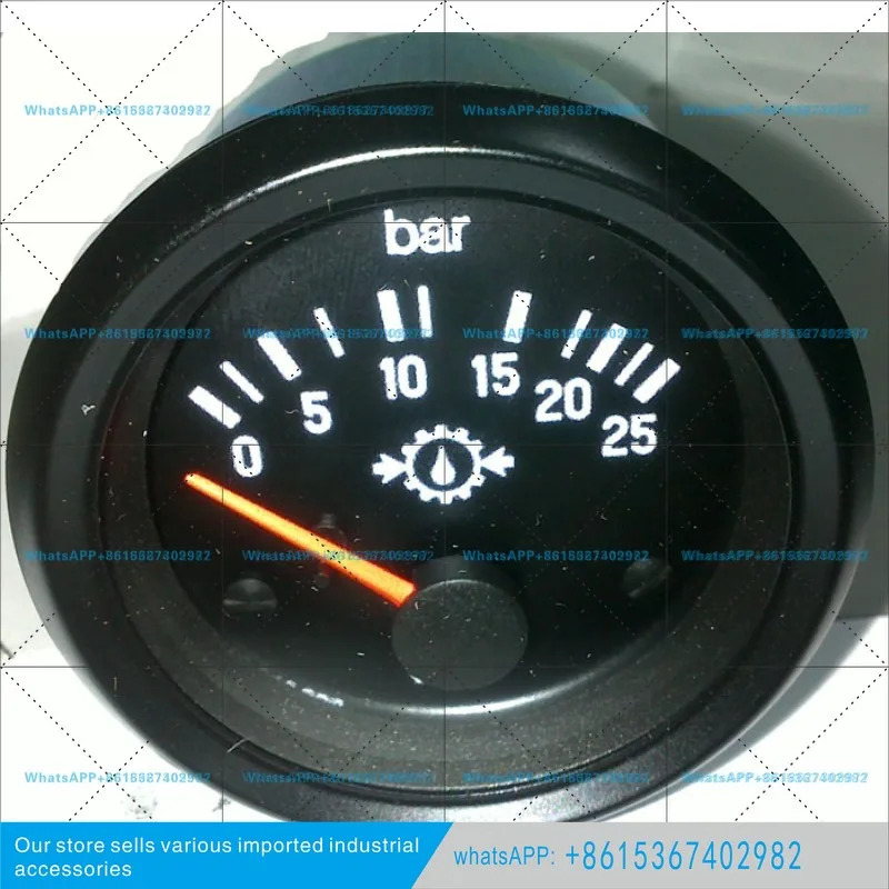 기기 350-040-005 오일 압력 게이지 0-25bar