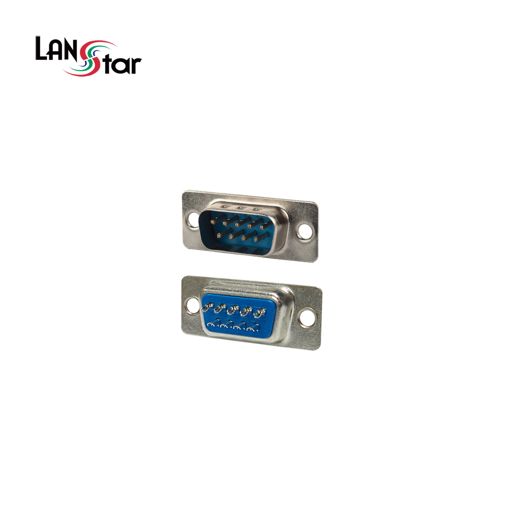 랜스타 LS-CON-S9M 납땜용콘넥터 Soldering DB9P/M 2열 - 상품 이미지