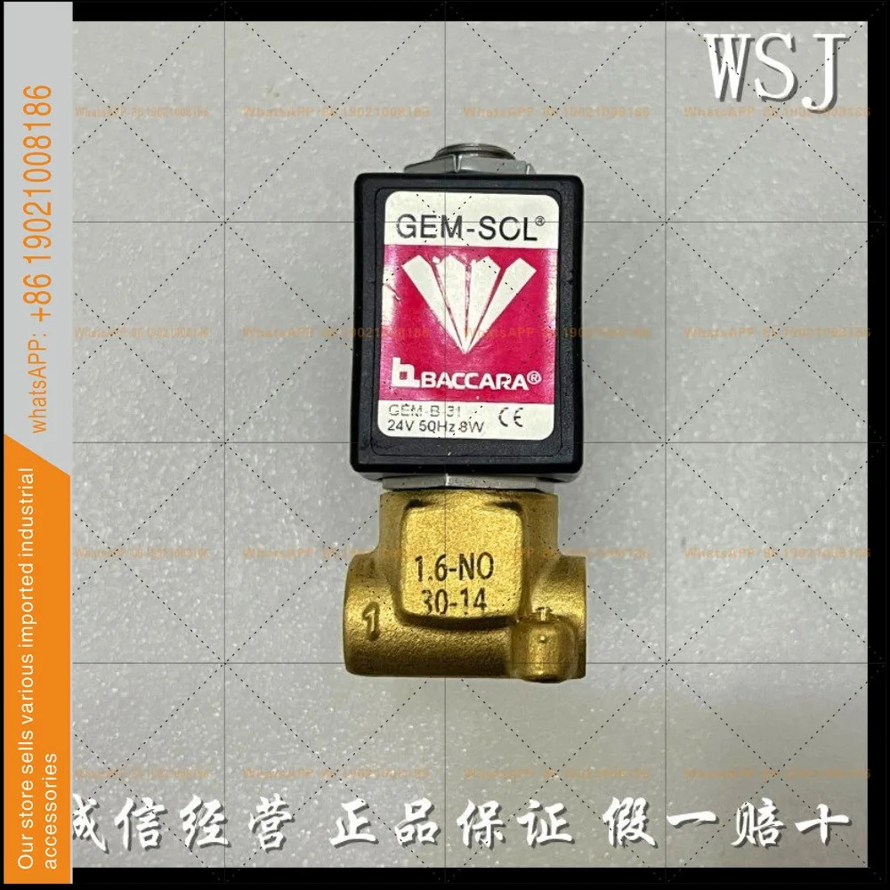 바카라 솔레노이드 밸브 GEM-B-31 24V DC 1/4 1/8 새 GEM-B-33