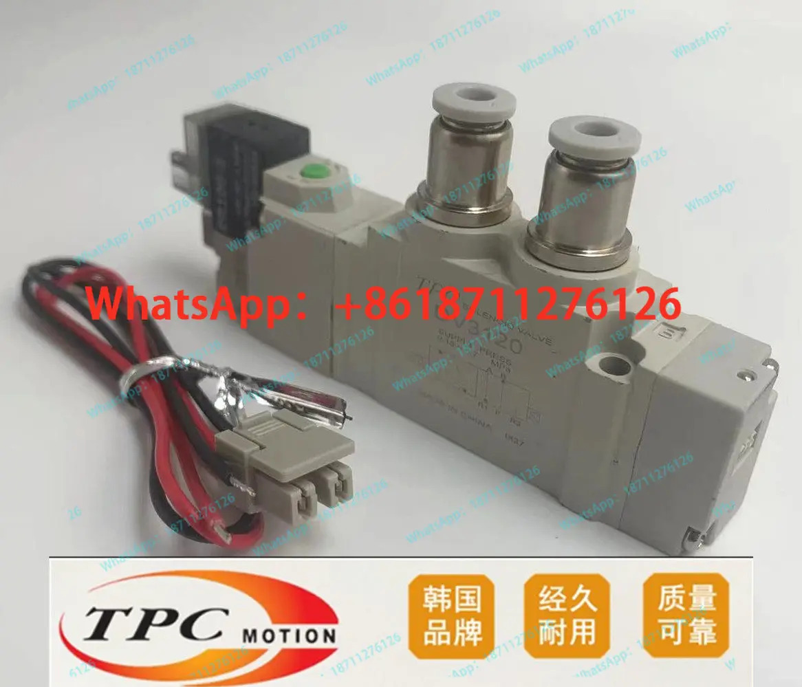 DV3120 DV1120 3220 3320-5H/5V-01/M5 DR100-6H TPC 솔레노이드 밸브