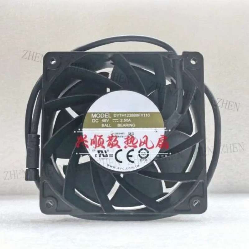 Y C 팬DYTH1238B8FY110 48V 2.5A 12038 12CM 스위치 방수 냉각팬