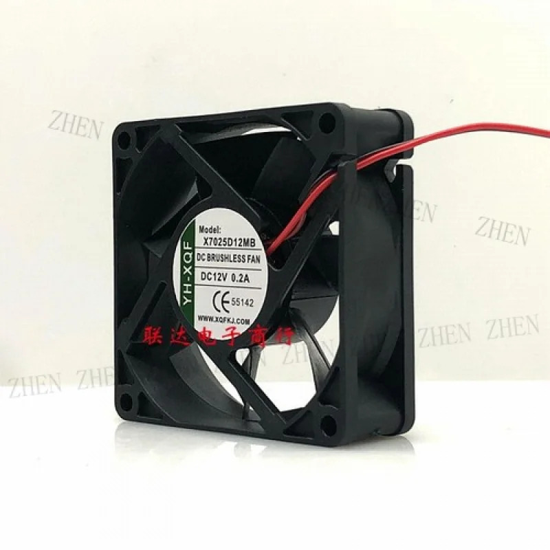 Y X7025D12MB 7025 7CM 12V 0.2A 인버터 냉각팬기능