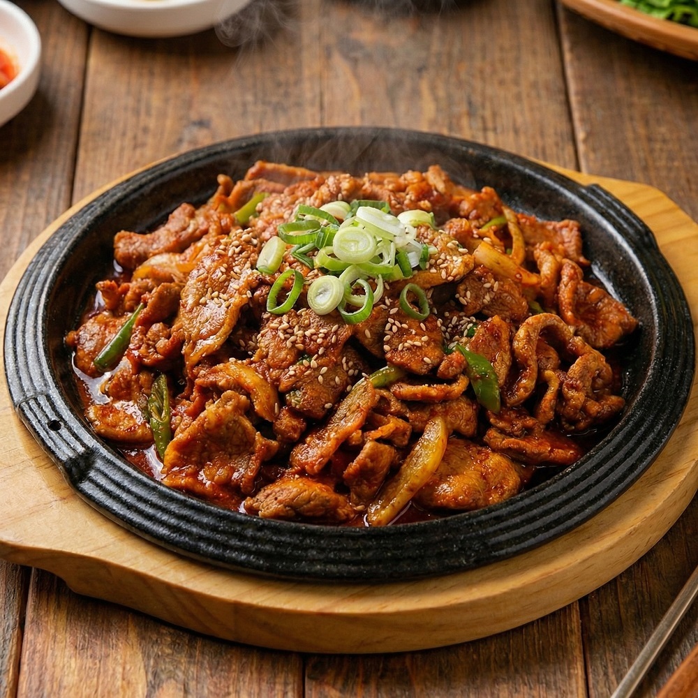 육일품 배고추장 제육볶음 400g 숙성 돼지 불고기 주물럭 불백 기사식당 이미지 3