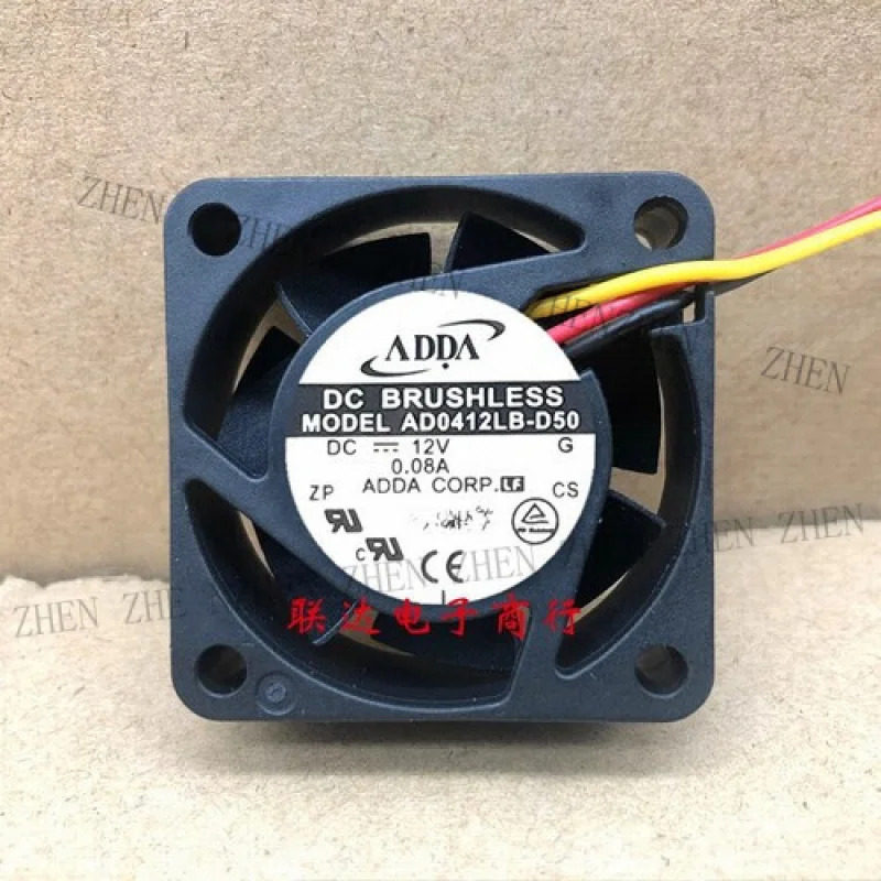 Y for AD0412LB-D50 4015 DC12V 0.08A 4CM 3선 냉각팬