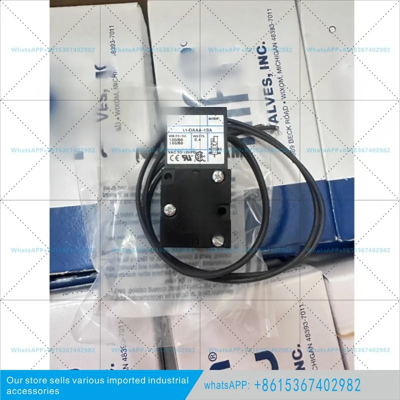 솔레노이드 밸브 55B-12-PI-421BAAD/45A-AA1-DBCA-1BA/45A-N00/OO 하스 기계