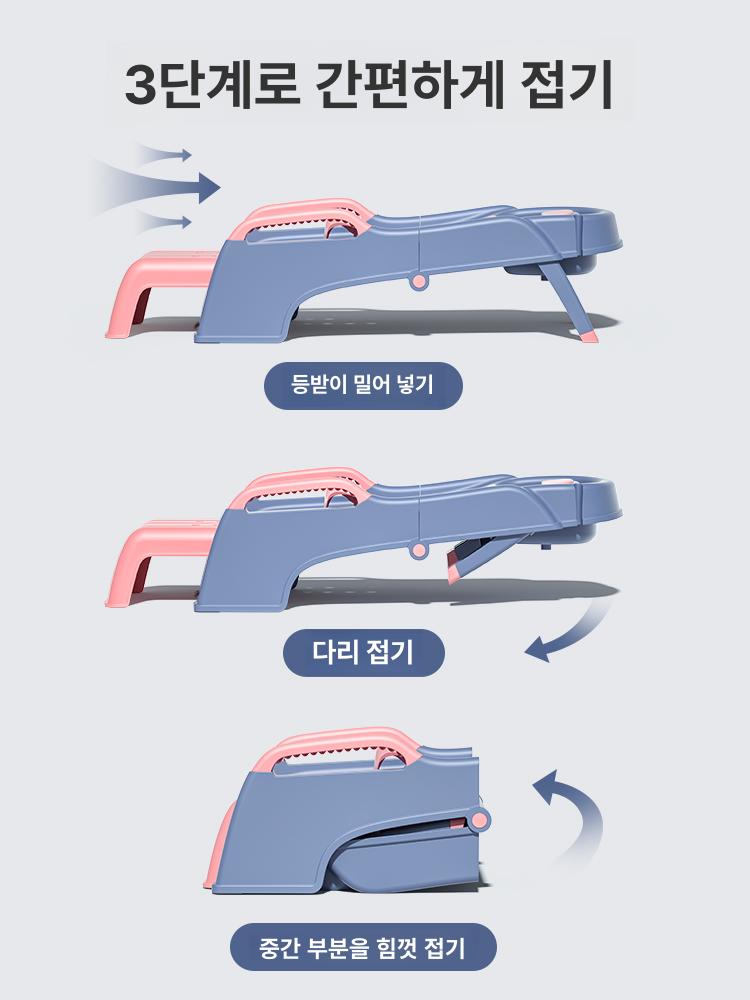 샴푸대 누워서 머리감기 베드 세발기 홈케어 편안한 머리 씻기 성인샴푸의자 - 상세 이미지 4