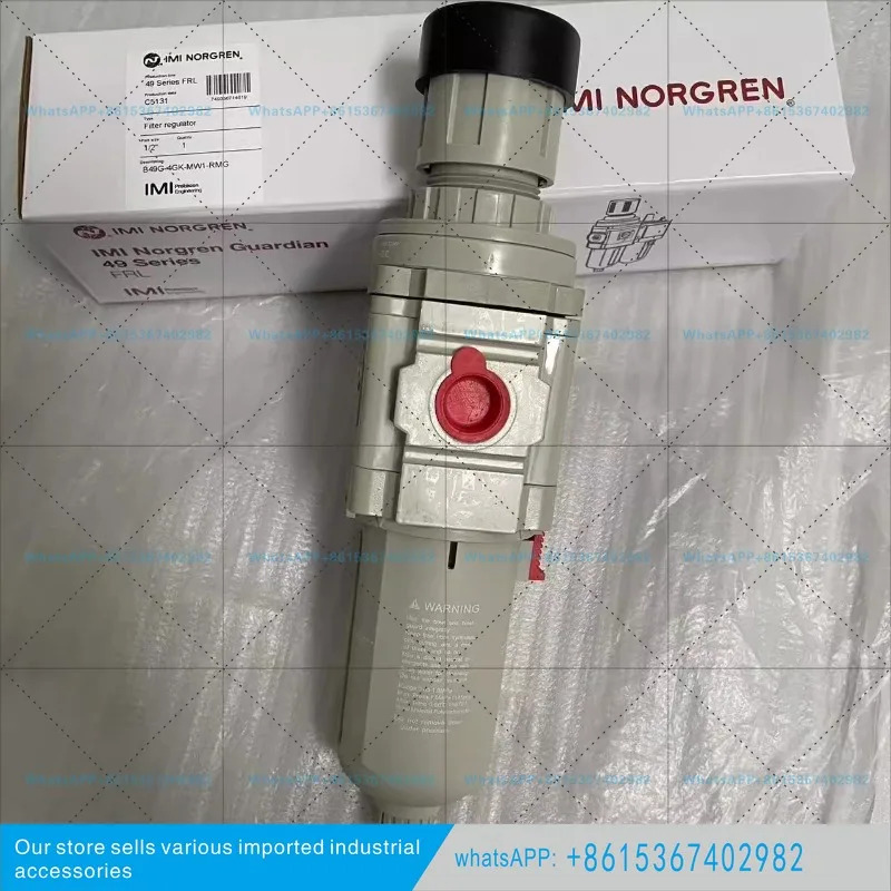B49G-4GK-MW1-RMG 노그렌 필터 감압밸브 G1/2 나사 수동 배수