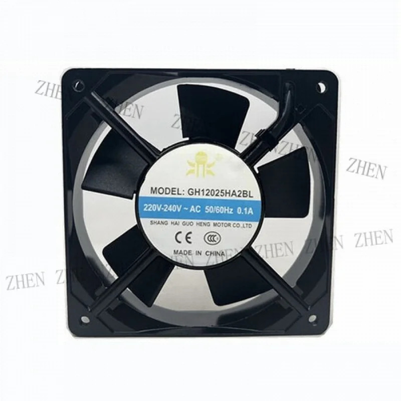 Y FOR GH12025HA2BL 냉각팬 AC 220V-240V 0.1A 12핀