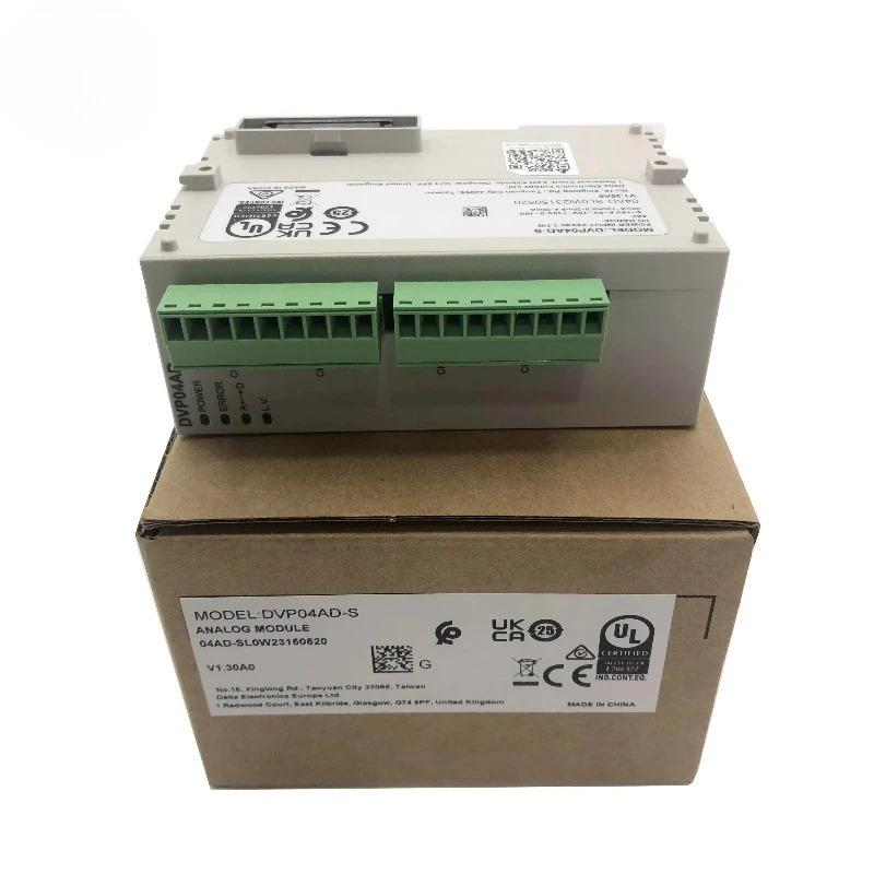 DVP04AD-S 새 PLC 모듈 확보 가능