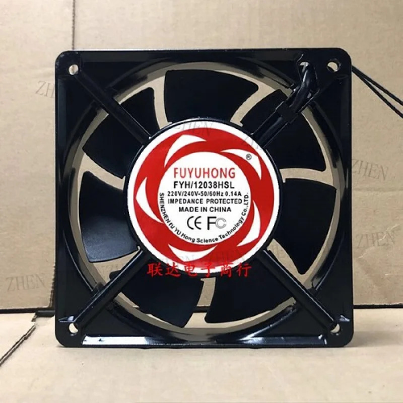 Y FOR FUYUHONG FYH/12038HSL 12038 220/240V 0.14A 12CM 냉각팬