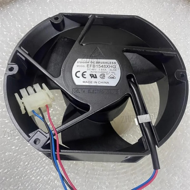 Y EFB1548XHG-5L58 DC48V 1.65A 3선식 냉각팬