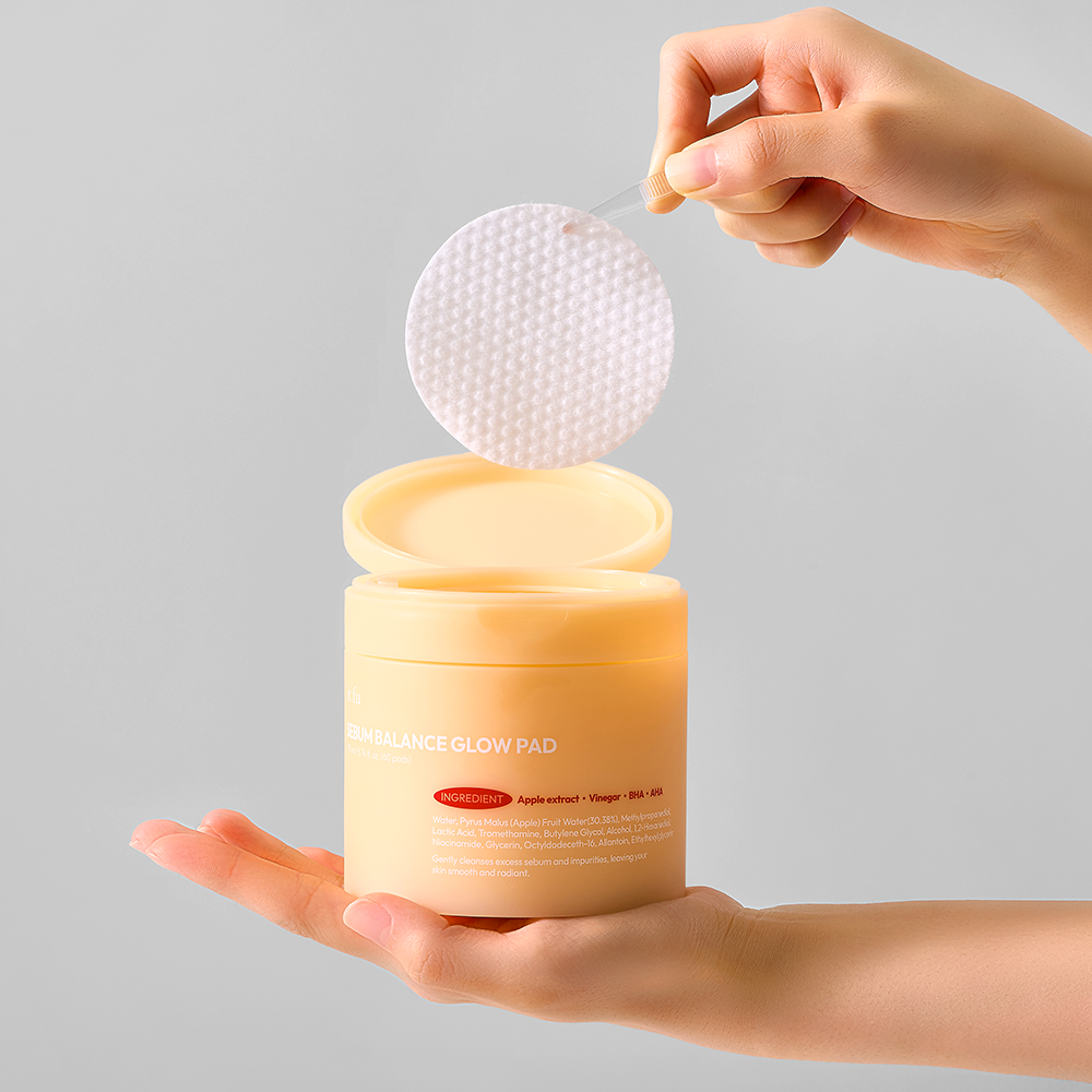 [요철제로 필링패드] 글로우 토너 패드 지우개 좁쌀 피지 모공 각질 아하... 솔직 후기 | 피부 타입별 분석 - 대표 이미지