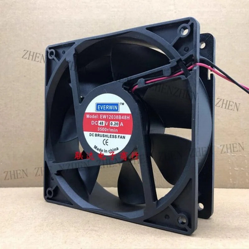 Y FOR EWT EW12038S48H DC48V 0.25A 12038 12cm 냉각팬