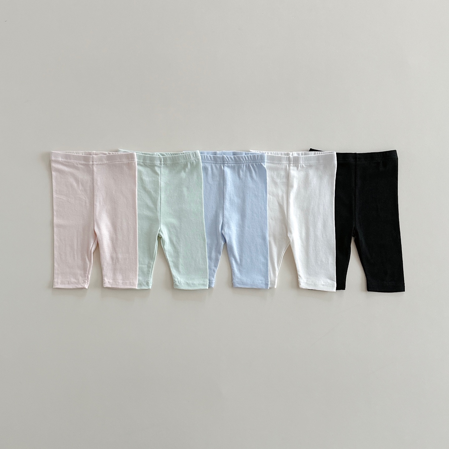 유아 레깅스 여름 모달 7부 레깅스 아기 아동 키즈 면 스판 편한 쫄바지 K 오도도 - 상세 이미지 2