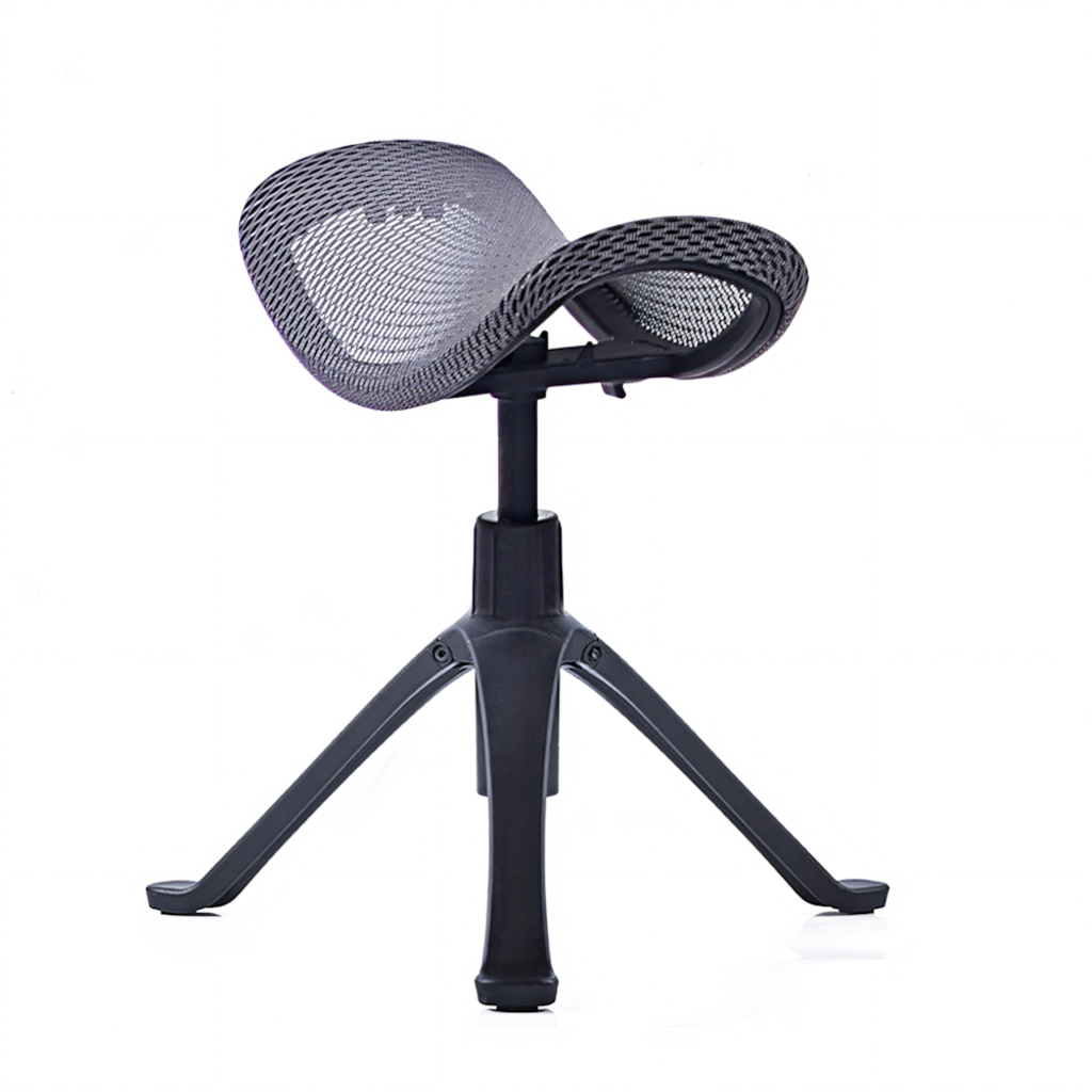 다기능 발받침대 허리받침 3D메쉬원단 높이조절 원터치 8단높이조절 너비 40cm 인테리어 - 상품 이미지