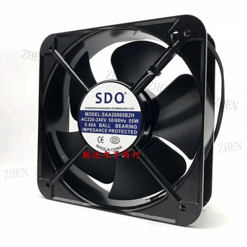 Y for SDQ SAA20060B2H AC220V-240V 55W 0.40A 20CM 냉각팬