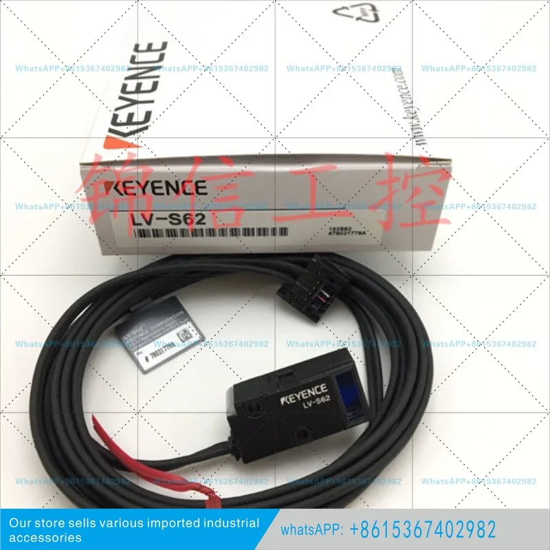 오리지널 KEYENCE/KEYENCE LV-S61/LV-S62 회귀 반사 디지털 레이저 센서