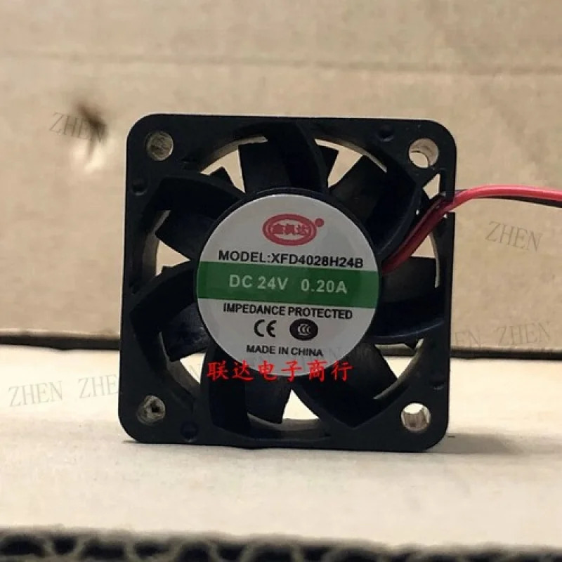 Y XFD4028H24B DC24V 0.20A 4028 4CM 2선식 냉각팬기능