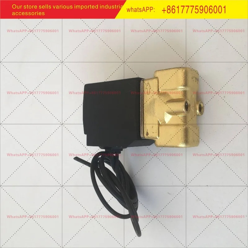 2W030-08 솔레노이드 밸브 워터 에어 직동식 유체 제어 방수 코일 220V24V