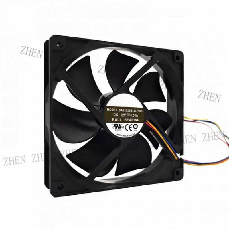 Y DA12025B12LP005 DC12V 0.3A 12cm 14PIN 4선 냉각팬기능