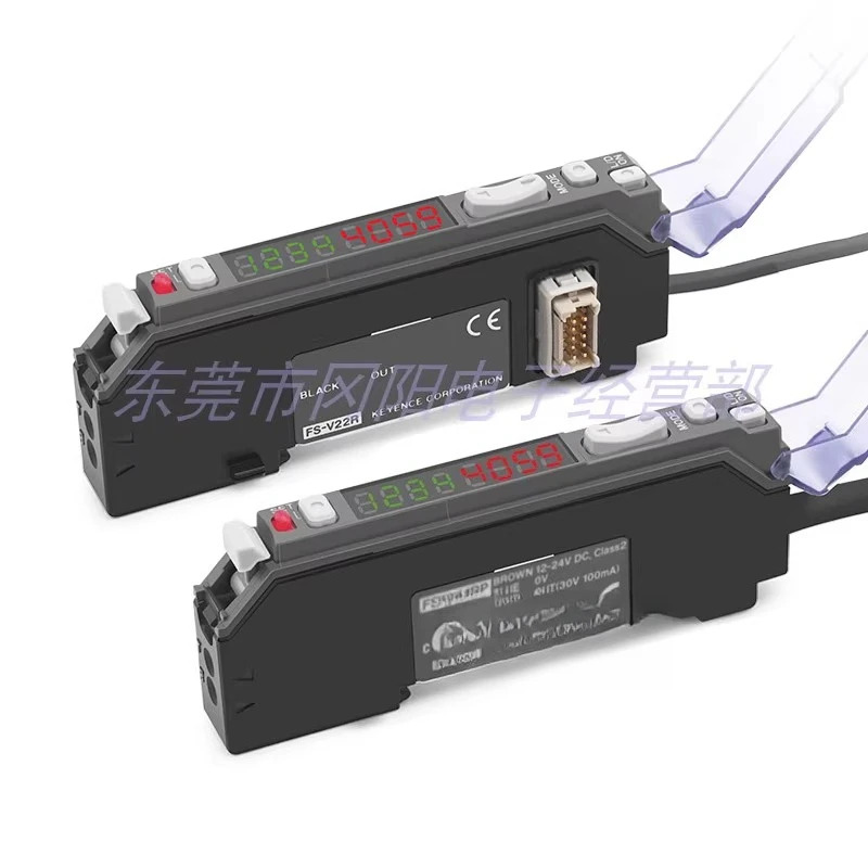 KEYENCE FS-V21RP 듀얼 디지털 모니터 광섬유 증폭기 FS-V22RP 빨간색