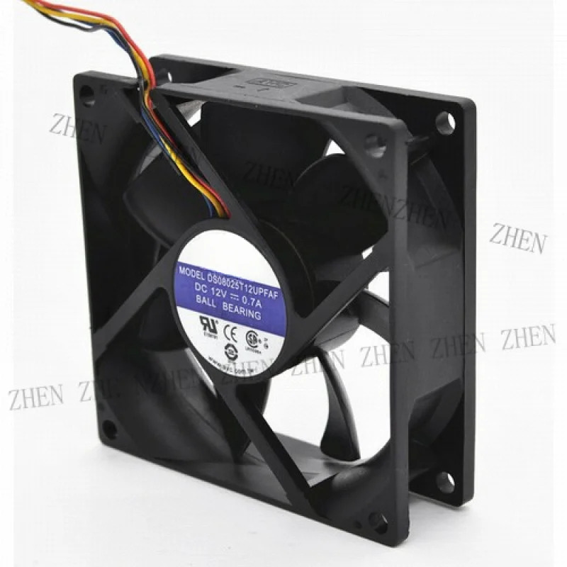 Y DS08025T12UPFAF 8025 8Cm 12V 0.7A PWM 게일 볼륨 CPU 팬