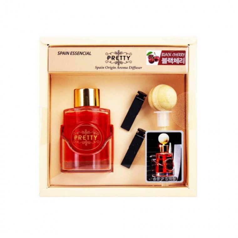 차량 송풍구 장착형 디퓨저 30ml-블랙체리 프리티 - 상품 이미지
