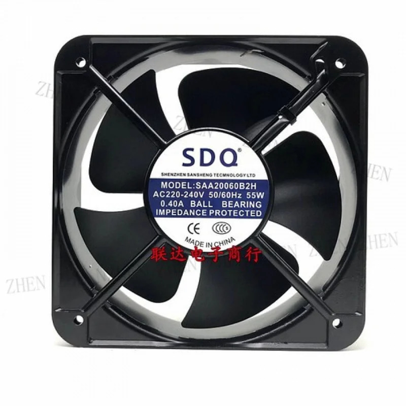 Y for SDQ SAA20060B2H AC220V-240V 55W 0.40A 20CM 냉각팬