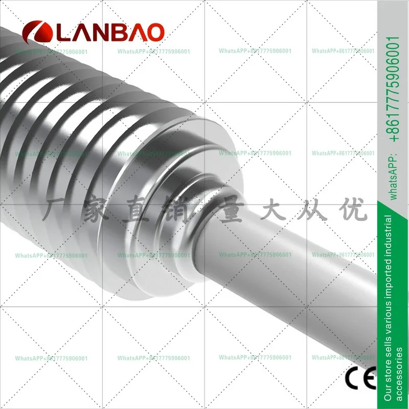 Lanbao LR08BN04DPOY 장거리 센서 비매립형 PNP 시 개방형 4mm