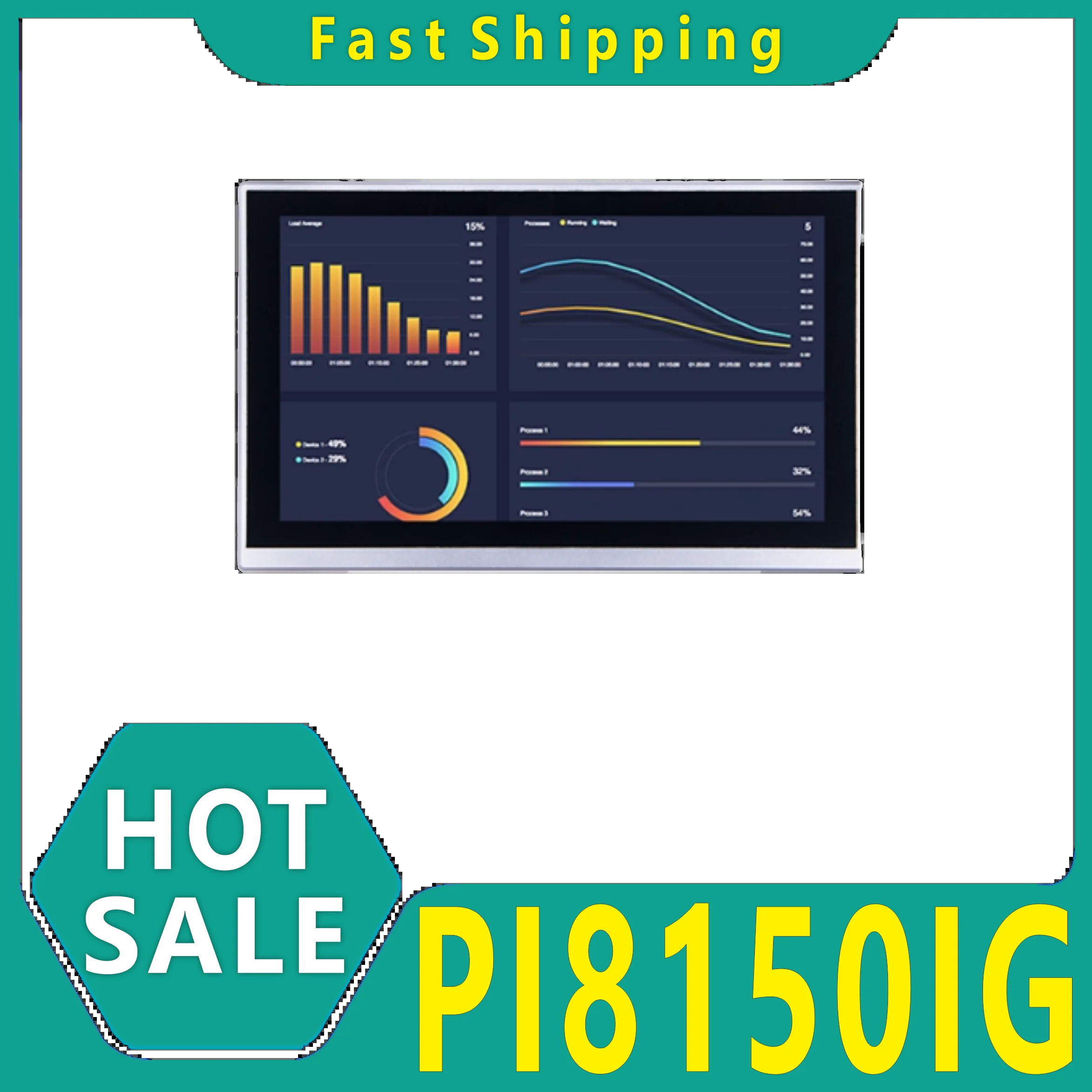 PI8150IG PI8150IG-WIF HMI 신 출시 이더넷 WiFi 15인치 터치스크린 탑재