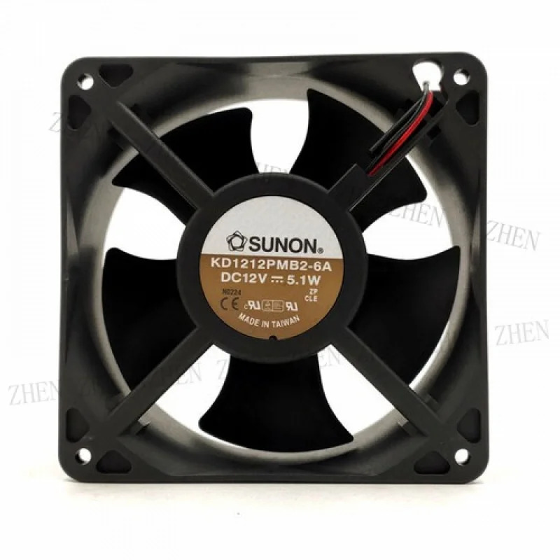 Y KDE1212PMB2-6A 냉각팬 12038 DC12V 5.1W 12CM 2핀