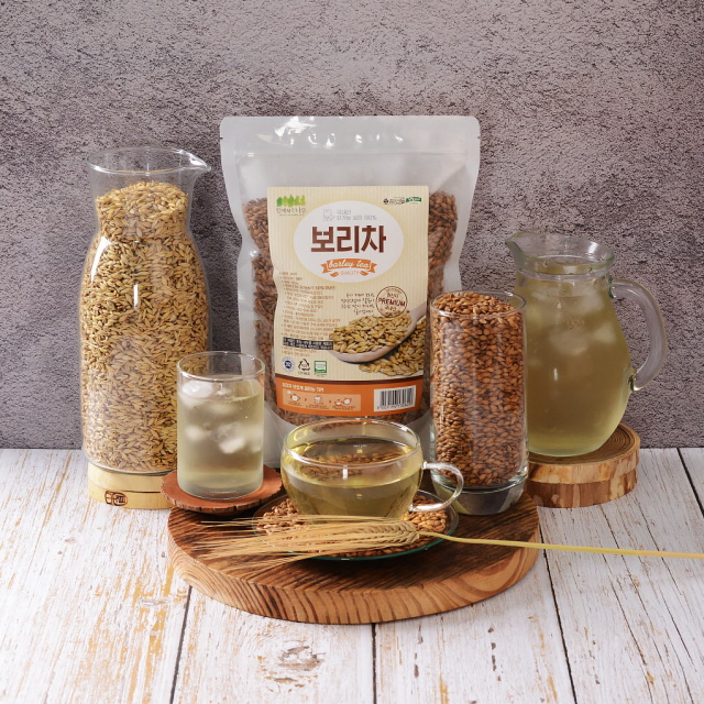 싸리재 국산 볶은 [ 유기농 보리차 500g] 임산부 보리 차 카페인 칼로리 만들기 이미지 2