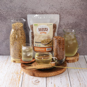 싸리재 국산 볶은 [ 유기농 보리차 500g] 임산부 보리 차 카페인 칼... 맛있게 먹은 솔직 후기 - 상품 이미지 2