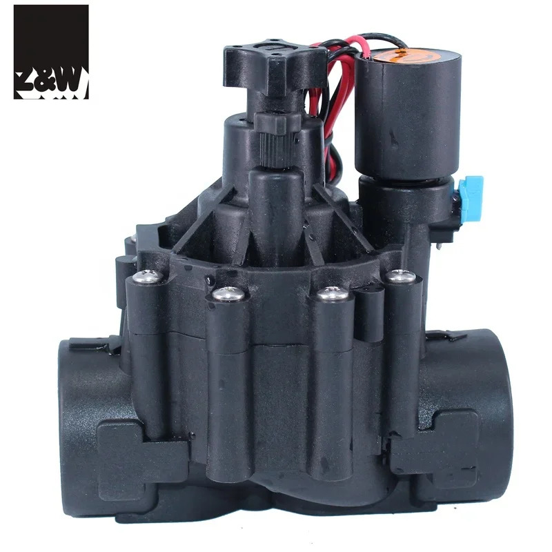 151DH 1.5인치 솔레노이드 밸브 관개 조경 유압 유량 제어 나일론 유리섬유 강화 1-1/2인치 DN40 50MM AC DC 래치