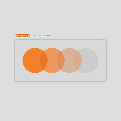 GMK CYL ORENJI 데스크매트 - 상품 이미지