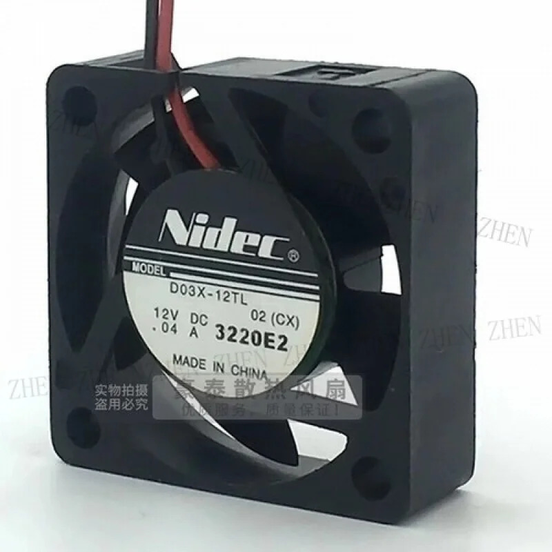 Y D03X-12TL 3010 DC12V 0.04A 2선식 냉각팬